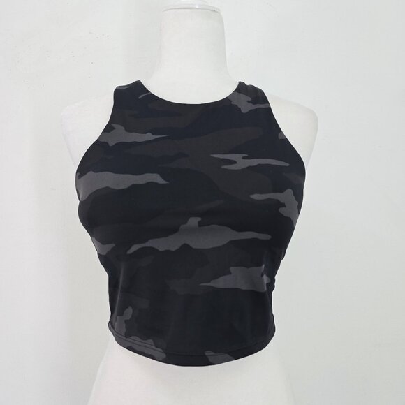 Athleta D-DD Freestyle Camo Longline Bikini Top size Medium - Picture 5 of 9